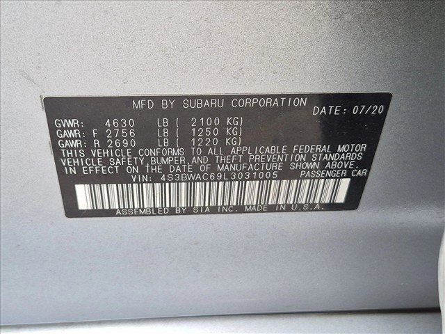 Used 2020 Subaru Legacy Premium AWD/4WD image 24