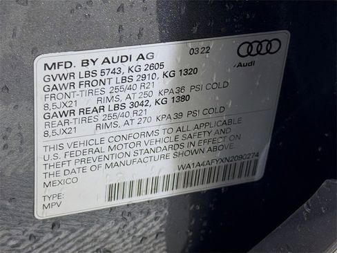 Used 2022 Audi SQ5 Premium image 36