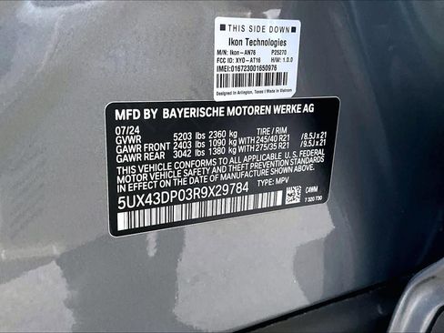 Used 2024 BMW X3 sDrive30i w/ Convenience Package image 31