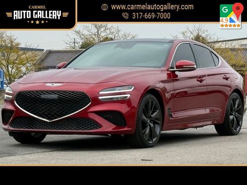 Used 2022 Genesis G70 3.3T w/ Sport Advanced Package RWD image 1