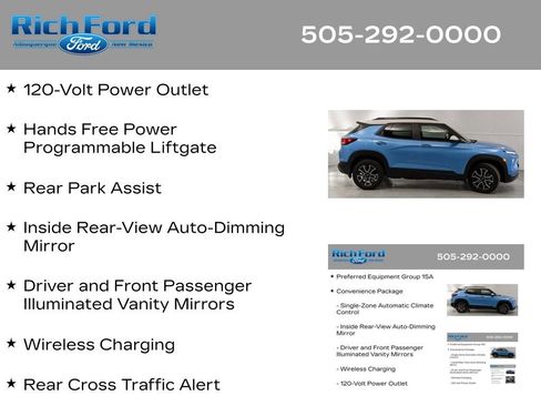 Used 2025 Chevrolet TrailBlazer ACTIV w/ Convenience Package AWD/4WD image 33