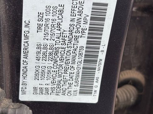 Used 2016 Honda CR-V LX image 14