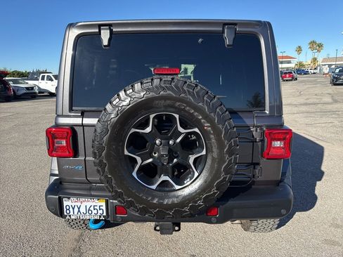 Used 2021 Jeep Wrangler Unlimited Rubicon 4xe w/ Steel Bumper Group image 6