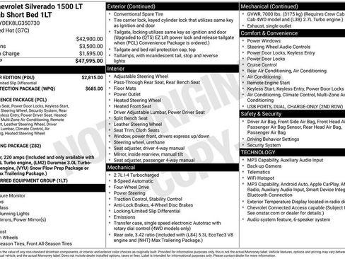 Used 2020 Chevrolet Silverado 1500 LT w/ All-Star Edition AWD/4WD image 39