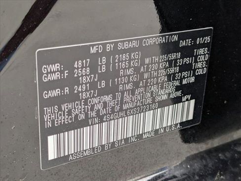 Certified 2025 Subaru Crosstrek 2.5i Limited w/ Popular Package #3A image 24