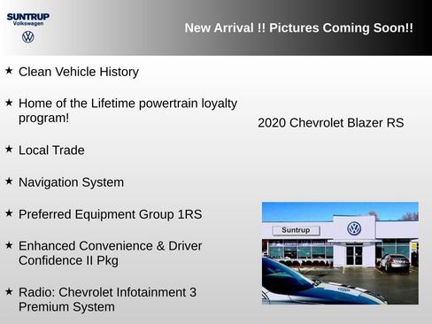 Used 2020 Chevrolet Blazer RS FWD image 3
