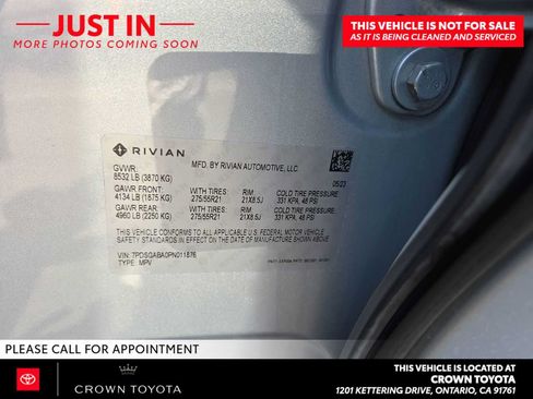 Used 2023 Rivian R1S Adventure Quad AWD/4WD image 8
