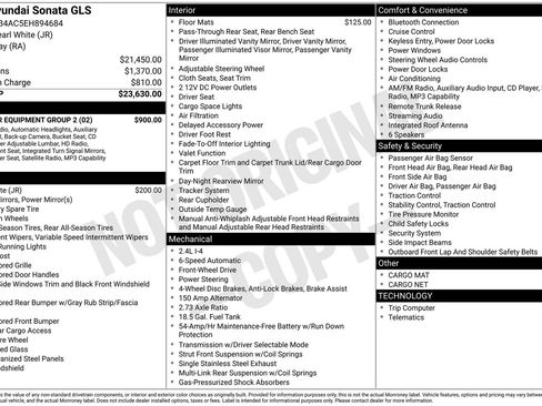 Used 2014 Hyundai Sonata GLS w/ Popular Equipment Group 2 FWD image 8