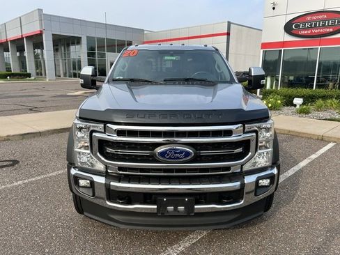 Used 2020 Ford F550 4x4 Crew Cab Super Duty w/ Lariat Value Package image 8