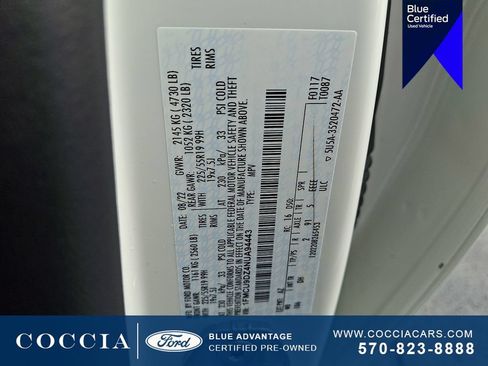 Certified 2022 Ford Escape Titanium w/ Titanium Elite Package AWD/4WD image 27