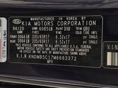 Used 2021 Kia Sedona LX FWD image 33