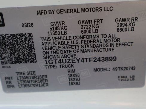 New 2026 GMC Sierra 2500 AT4X w/ LPO, Black Badging Package AWD/4WD image 45