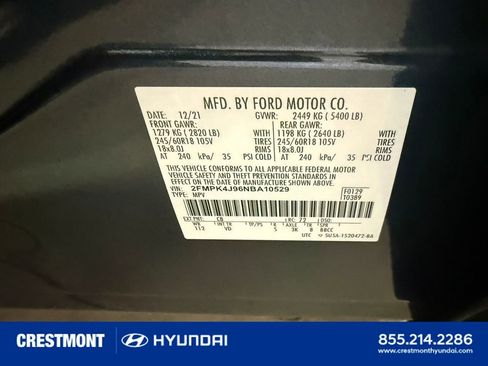 Used 2022 Ford Edge SEL AWD/4WD image 37