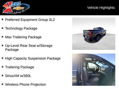 Certified 2023 Chevrolet Silverado 1500 High Country w/ Technology Package image 2
