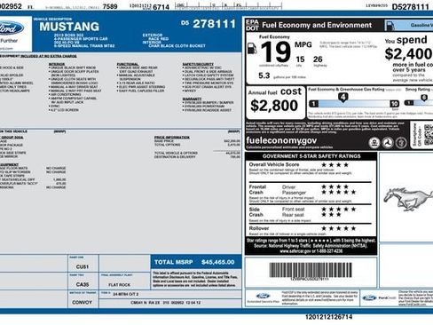 Used 2013 Ford Mustang Boss 302 w/ Boss 302 Accessory Pkg RWD image 3