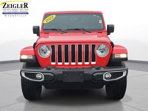 Used 2022 Jeep Wrangler Unlimited Sahara w/ Cold Weather Group image 2