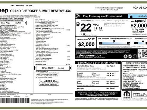 Used 2023 Jeep Grand Cherokee Summit image 4