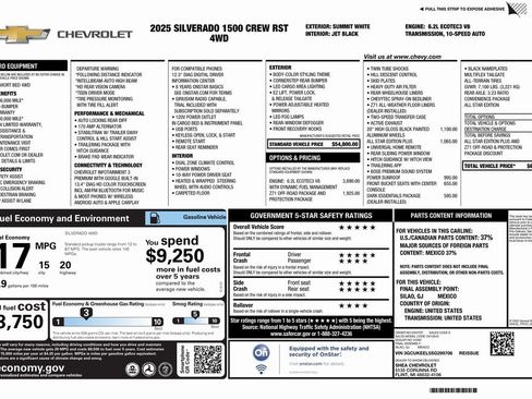 New 2025 Chevrolet Silverado 1500 RST image 4