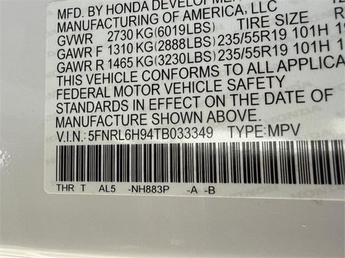 New 2026 Honda Odyssey Elite image 19