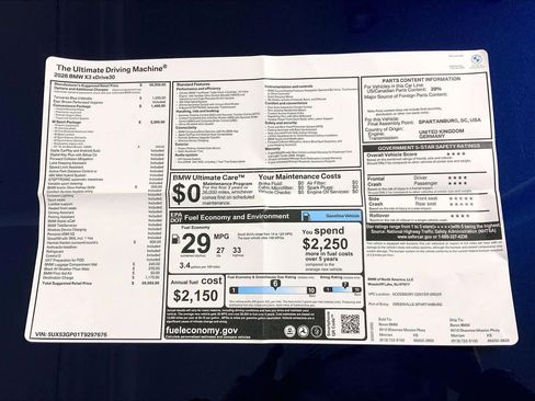 New 2026 BMW X3 xDrive30 w/ M Sport Package image 22