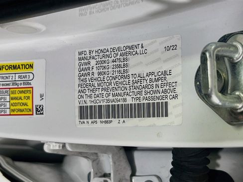 Used 2022 Honda Accord Sport image 29