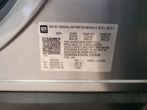 Used 2025 Chevrolet Equinox RS w/ Safety and Technology Package FWD image 25