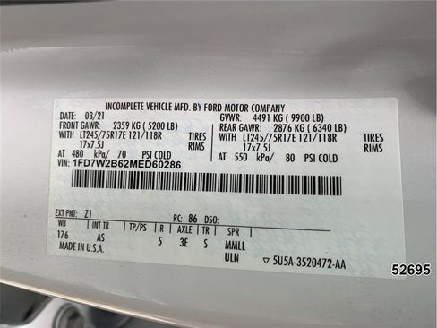 Used 2021 Ford F250 XL w/ Power Equipment Group AWD/4WD image 16