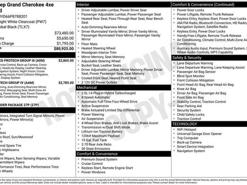 Used 2023 Jeep Grand Cherokee Overland w/ Advanced Protech Group III image 36