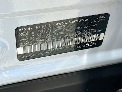 Used 2022 Mitsubishi Eclipse Cross SEL FWD image 43