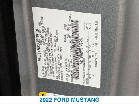 Used 2022 Ford Mustang Coupe w/ Equipment Group 101A RWD image 26