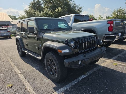 Used 2021 Jeep Wrangler Unlimited Sport AWD/4WD image 1