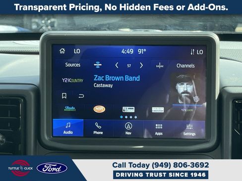 Certified 2023 Ford Bronco Sport Outer Banks w/ Tech Package AWD/4WD image 23