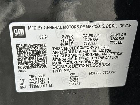Certified 2024 Chevrolet Equinox LT image 40