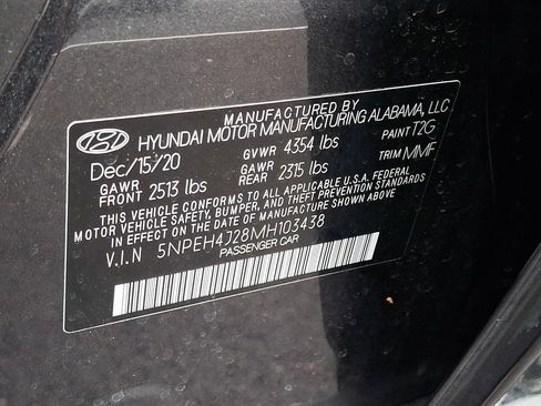 Used 2021 Hyundai Sonata Limited w/ Preferred Accessory Package FWD image 30