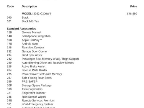 Used 2022 Mercedes-Benz C 300 4MATIC Sedan image 17