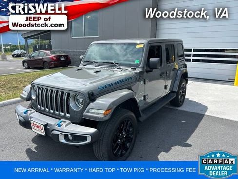 Used 2022 Jeep Wrangler Unlimited Sahara AWD/4WD image 1