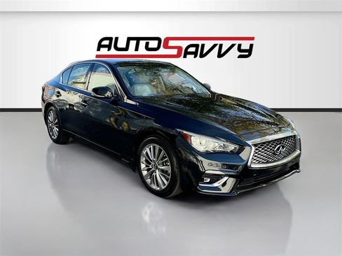Used 2023 INFINITI Q50 Luxe w/ Cargo Package image 1