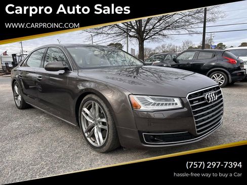Used 2015 Audi A8 L 4.0T w/ Premium Package image 1