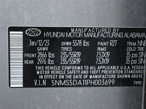 Used 2023 Hyundai Santa Fe Limited image 9