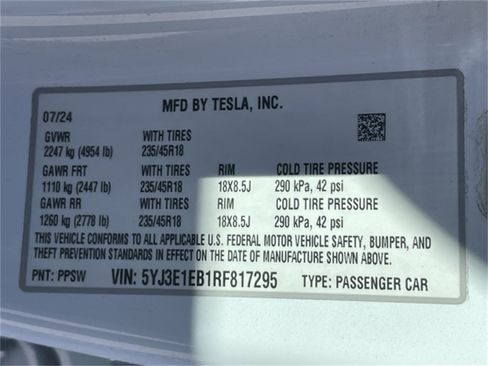 Used 2024 Tesla Model 3 Long Range image 37