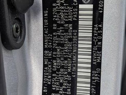 Used 2022 Toyota Camry XSE image 24