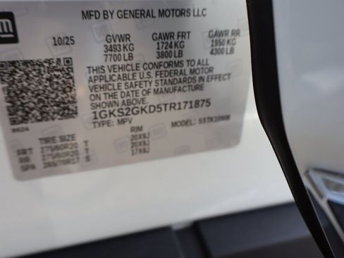 New 2026 GMC Yukon XL Elevation w/ LPO, Floor Liner Package image 30