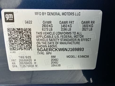 Used 2022 Buick Enclave Premium w/ Experience Buick Package FWD image 56