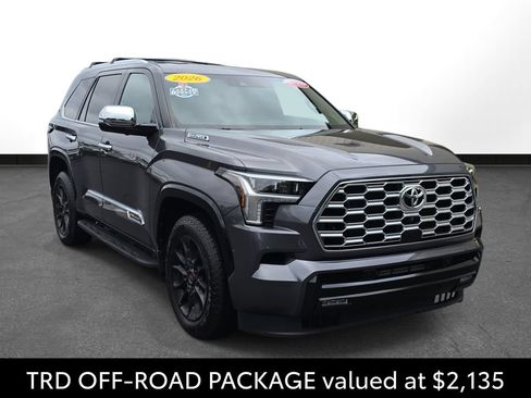 Certified 2026 Toyota Sequoia 1794 Edition w/ TRD Off-Road Package AWD/4WD image 3
