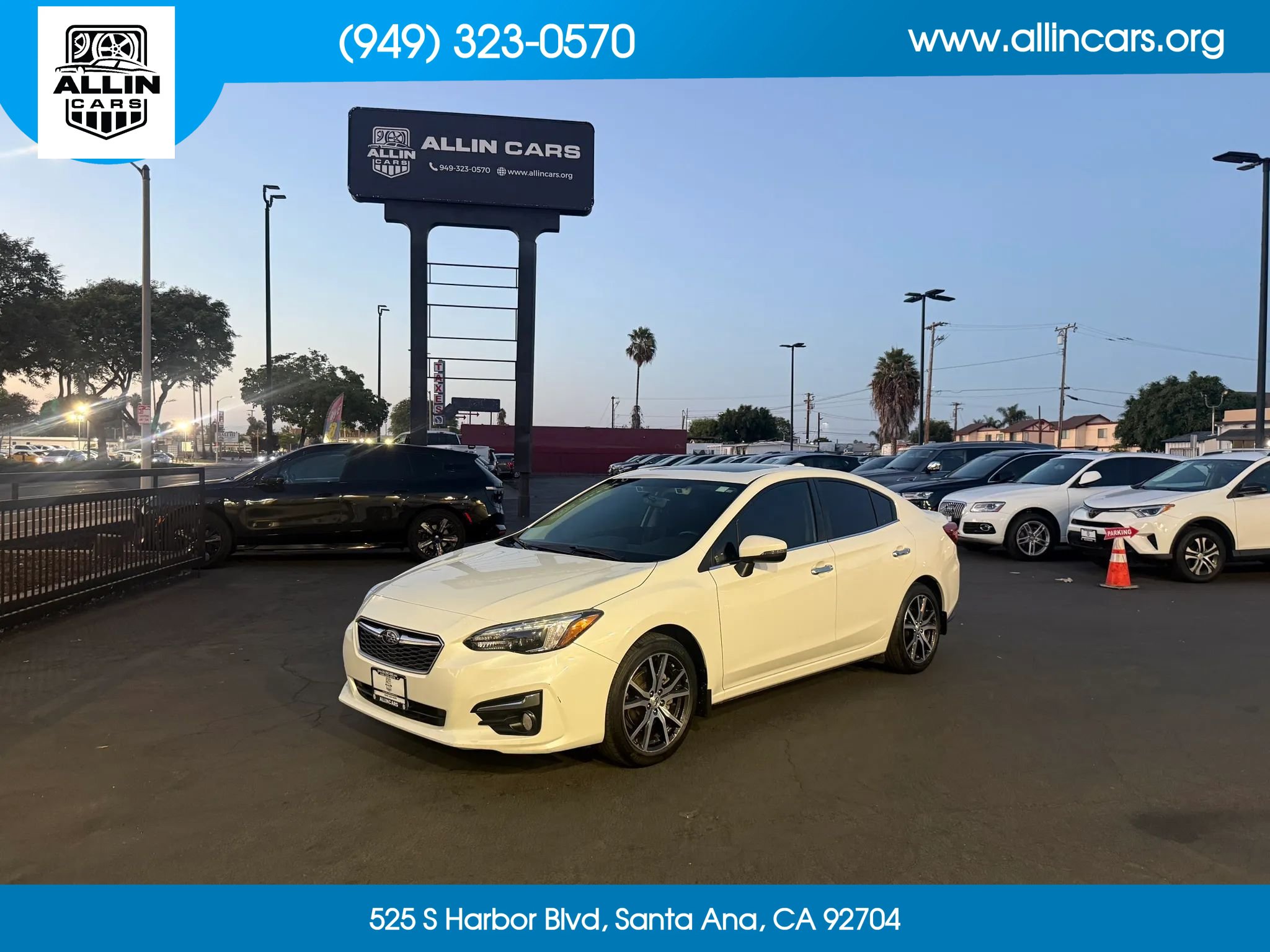 Used 2017 Subaru Impreza 2.0i Limited w/ Moonroof/BSD & Rcta/Eyesight AWD/4WD image 1