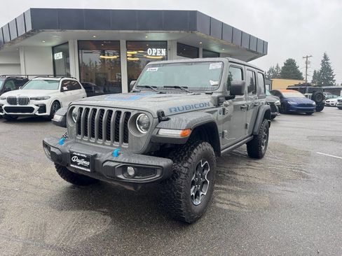 Used 2023 Jeep Wrangler Unlimited Rubicon 4xe image 1