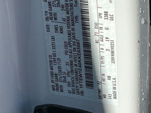 Used 2019 Ford F150 Lariat w/ Equipment Group 502A Luxury image 28