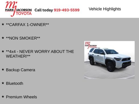 Used 2026 Toyota 4Runner SR5 AWD/4WD image 6