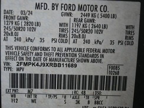 Used 2024 Ford Edge ST-Line AWD/4WD image 28