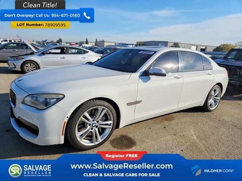 Used 2015 BMW 750Li RWD image 1